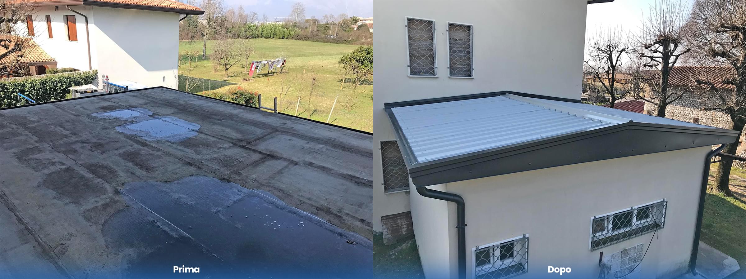  Coperture con pannelli metallici coibentati monopanel - Lattonerie Spagnol 