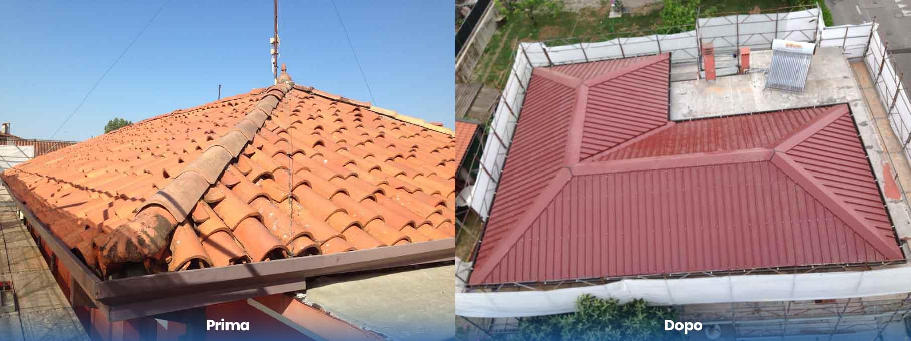  Coperture con pannelli metallici coibentati monopanel - Lattonerie Spagnol 