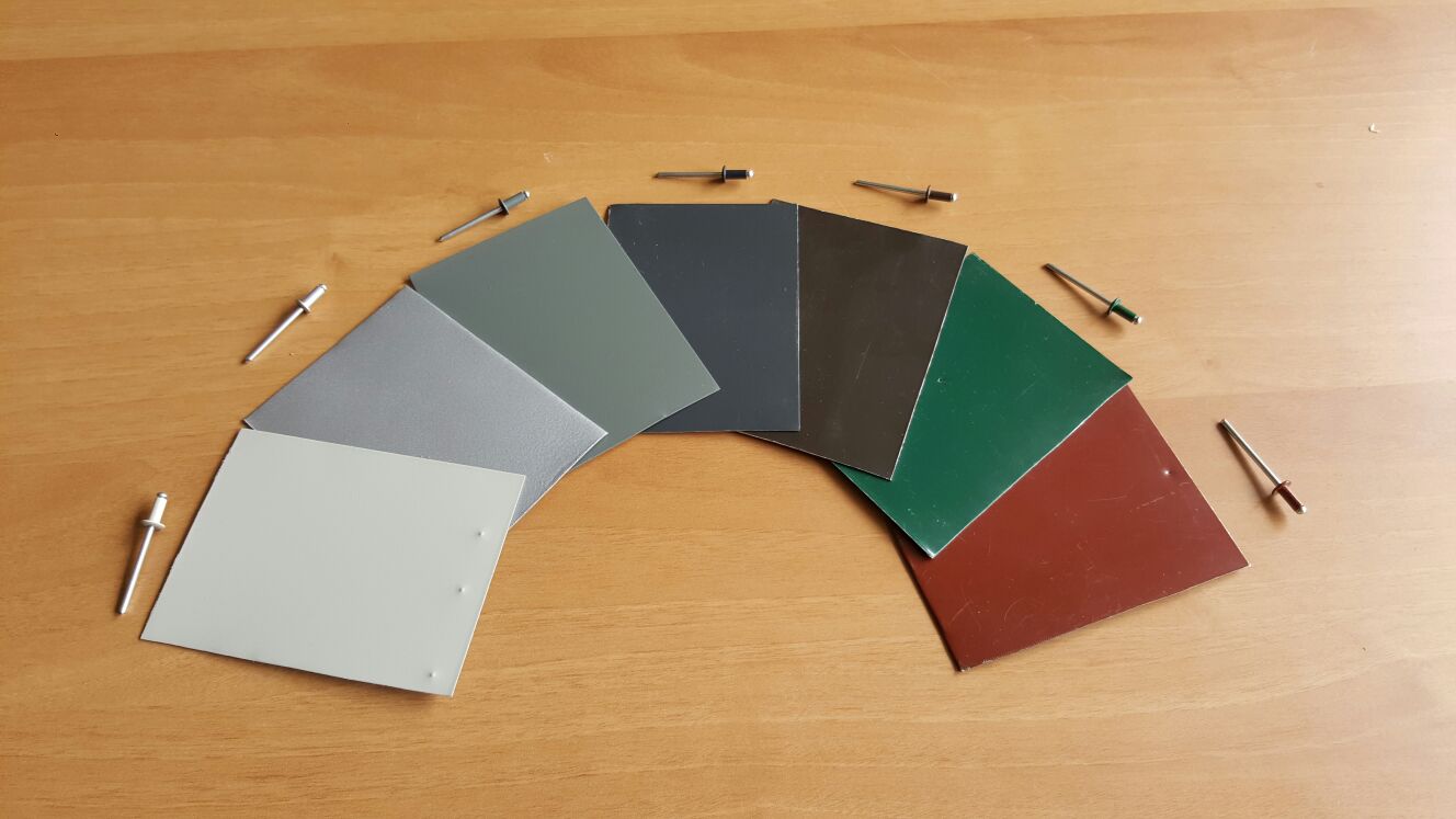  Lattonerie / Acciaio zincato preverniciato - linea standard - Lattonerie Spagnol 